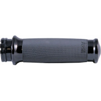 CUSTOM CONTOUR GRIPS CABLE THROTTLE BLACK