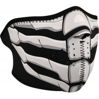 HALF FACE MASK GLOW-IN-DARK BONE BREATH