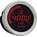 HD-02 SERIES GAUGE KIT SILVER BEZEL OIL TEMP