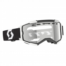 FURY ENDURO GOGGLE BLK/WHT CLEAR WRK