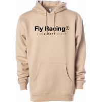 FLY TRADEMARK HOODIE SANDSTONE 2X