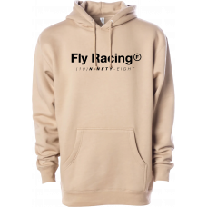 FLY TRADEMARK HOODIE SANDSTONE 2X