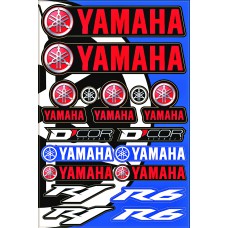 YAMAHA STREET DECAL SHEET