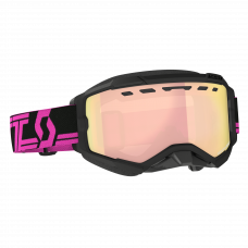 FURY SNOWCROSS GOGGLE BLACK/ PINK ENHANCER ROSE CHROME FURY SNOWCROSS GOGGLE BLACK/ PINK ENHANCER ROSE CHROME