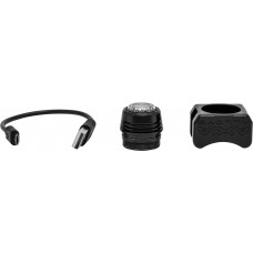 LED RECHARGEABLE DOME LIGHT BLACK