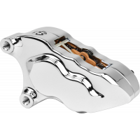4 PISTON FRONT CALIPER L/H CHROME W/ 11.8