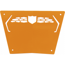 FRONT SPORT BUMPER SKID PLATE ORANGE RUST METALLIC