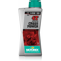 CROSS POWER OIL 4T 10W50 1L 10/CASE