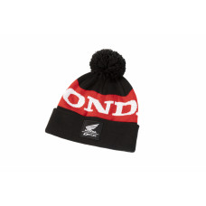 HONDA BEANIE STRIPE BLACK/RED