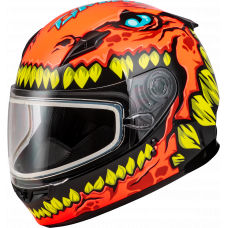 YOUTH GM-49Y DRAX SNOW HELMET ORANGE YS