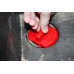 FOOTWELL DRAIN PLUG KIT RED POL