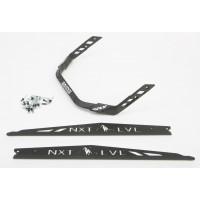 NXT LVL REAR BUMPER FLAT BLK POL AXYS RMK 155 S/M
