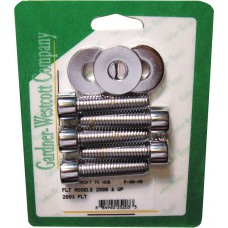 PULLEY BOLTS POLISHED FLH/FLT 00-03