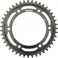REAR EDGE SPROCKET STEEL 43T-525 BLK HON