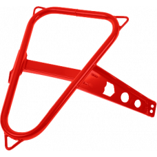 SPARE TIRE MOUNT RED POL