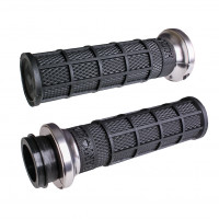 LOCK-ON HART-LUCK FULL-WAFFLE BLACK/SILVER CABLE 1