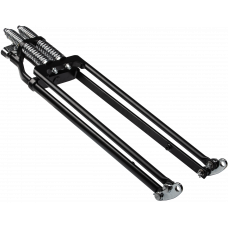 SPRINGER FORK TAPERED LEG +6 BLACK