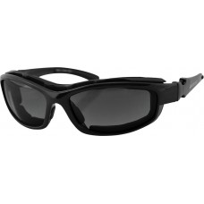 ROAD HOG II SUNGLASSES CONV BLACK W/4 LENS