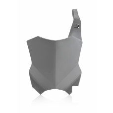 FRONT NUMBER PLATE GREY