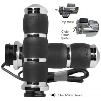 VELVET AIR FBW HEATED GRIPS 15-UP FLTR CHROME