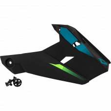 MX-46 COMPOUND VISOR MATTE HI-VIS GRN/BLK/BLU MD-3X