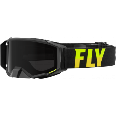 ZONE PRO W/C GOGGLE BLK/HI-VIS W/DARK SMOKE HYDRO LENS
