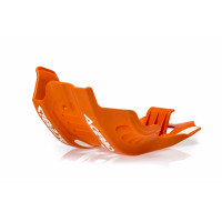 SKID PLATE ORANGE/WHITE