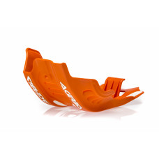 SKID PLATE ORANGE/WHITE