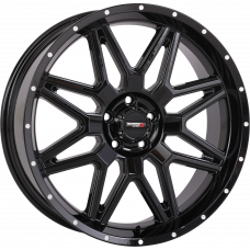 ST7 WHEEL 20X7 4+3 (+10MM) 5/4.5 GLOSS BLACK