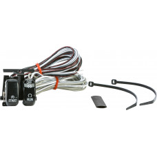 HBAR SWCH BLK WHT LTRS OFF/ STRT REPLACES OEM 71589-96