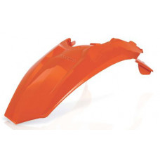 REAR FENDER W/TAILLIGHT TAB ORANGE