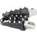 MOTO STYLE FOOTPEG SET BLACK FTR 1200
