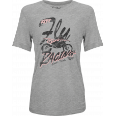 FLY WOMEN'S VINTAGE TEE GREY 2X