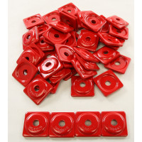 SQUARE DIGGER SUPPORT PLATE RED