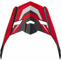 MX-46 CYCLUS VISOR BLACK/RED SM