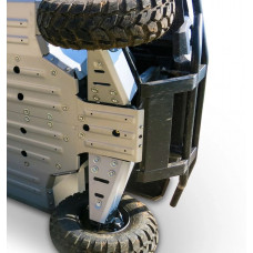 FRONT A-ARM GUARDS ALLOY KAW