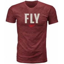 FLY WFH TEE RED HEATHER 2X