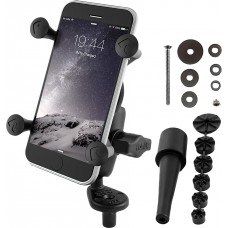 FORK STEM MOUNT W/SHORT DOUBLE SOCKET ARM