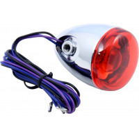 BULLET TURN SIGNAL REAR RED LENS