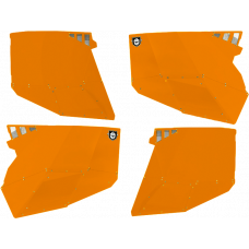 STEALTH DOOR ALLUMINUM SKINS ORANGE MADNESS POL