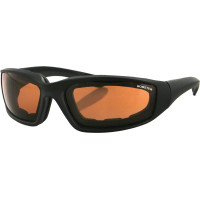 FOAMERZ SUNGLASSES 2 BLACK W/AMBER LENS
