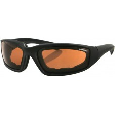 FOAMERZ SUNGLASSES 2 BLACK W/AMBER LENS