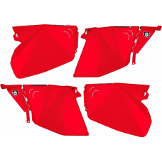TRADITIONAL HALF DOORS RED POL