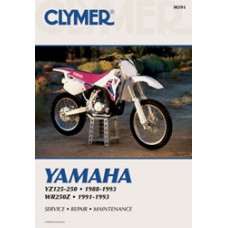 REPAIR MANUAL YAM YZ125-250