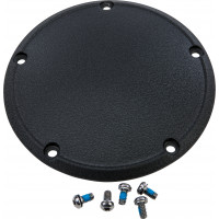 SMOOTH DERBY COVER WRINKLE BLK BIG TWIN 99-16