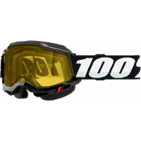 ACCURI 2 SNOWMOBILE GOGGLE BLACK W/ YELLOW LENS