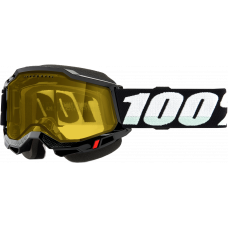 ACCURI 2 SNOWMOBILE GOGGLE BLACK W/ YELLOW LENS
