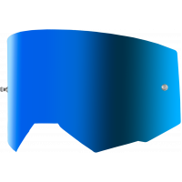 SINGLE LENS W/ POST ADULT W/ SKY BLUE MIR/SKY BLUE LENS