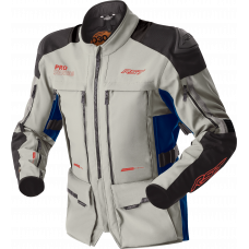 PS ADVENTURE D3O JACKET SILVER/BLUE TEXTILE 2X