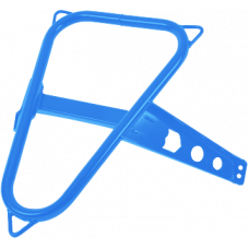 SPARE TIRE MOUNT VOODOO BLUE POL